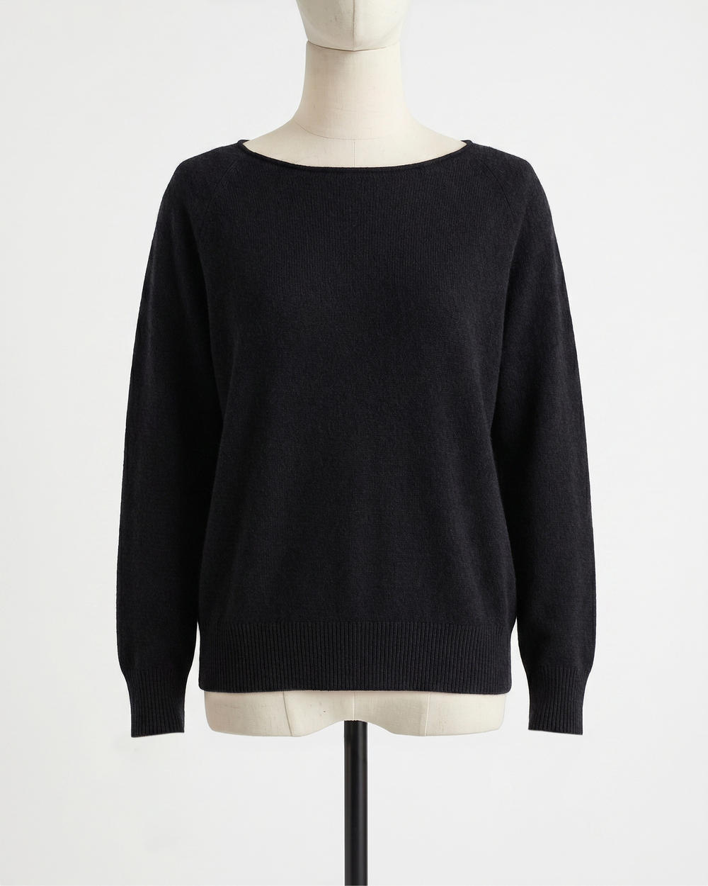 Mongolian Cashmere Boatneck Sweater